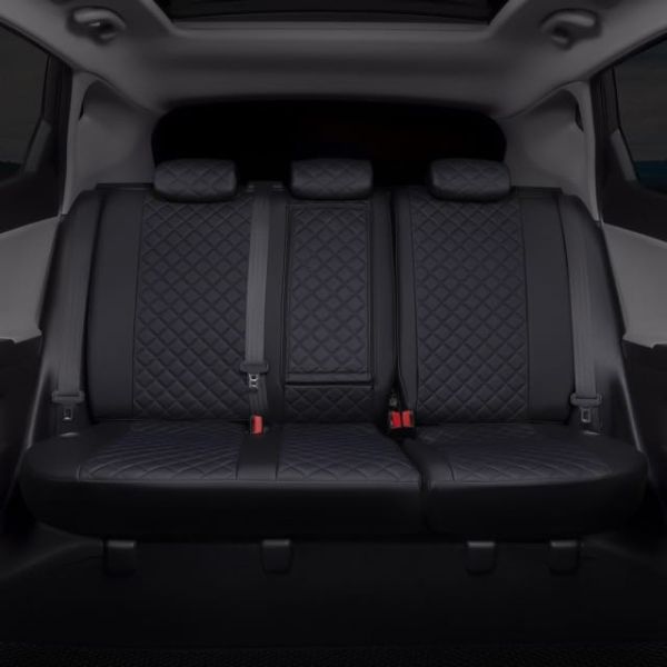 Чехлы Автопилот Экокожа Ромб на SsangYong Rexton 2002-2012 г.в.