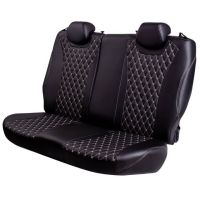 Чехлы Премиум Экокожа Байрон Ромб на Lada Vesta / Vesta SW Cross (2015+)