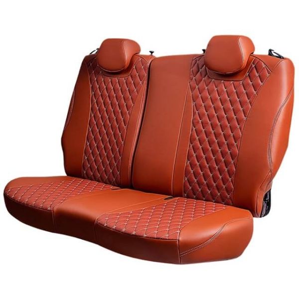 Чехлы Премиум Экокожа Байрон Ромб на Lada Vesta / Vesta SW Cross (2015+)