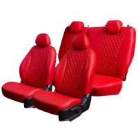 Чехлы Премиум Экокожа Байрон Ромб на Lada Vesta / Vesta SW Cross (2015+)