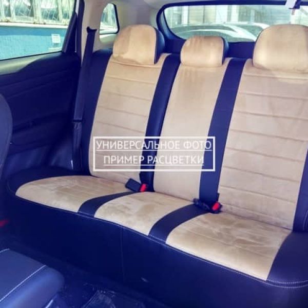 Чехлы Автопилот Алькантара на Audi 100 45 седан (1990-1994)