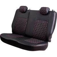 Чехлы Экокожа Турин Ромб на KIA Seltos c 2020+