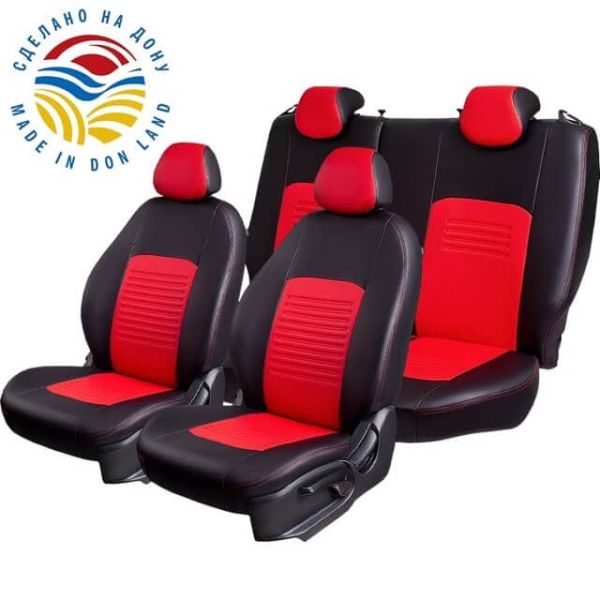 Чехлы Экокожа Турин Классик на KIA Seltos c 2020+