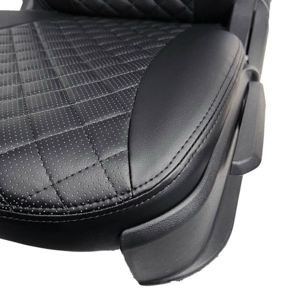 Чехлы Экокожа Ромб на Chevrolet Lanos